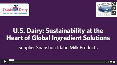 Idaho Milk Products Sustainability Video